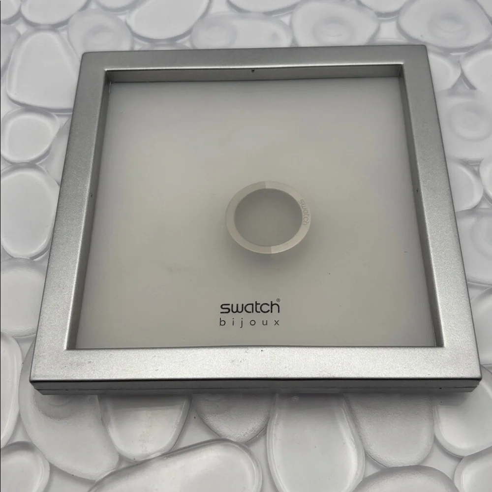 Swatch Bijoux Iron Railing Stainless Steel ring - size 11